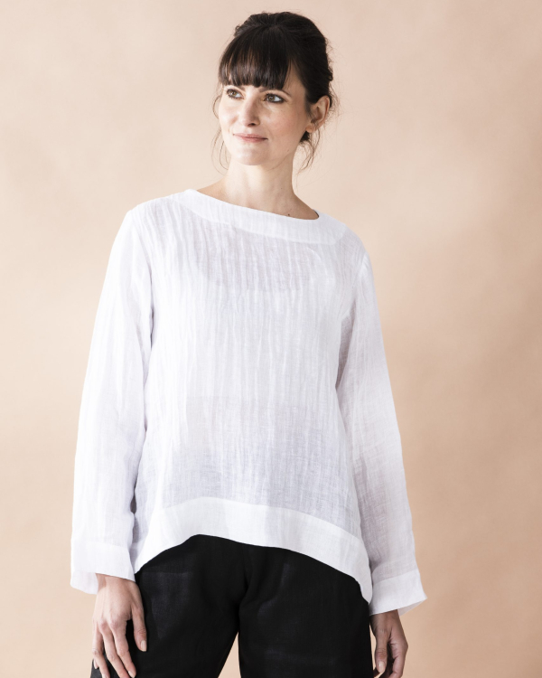 Gauze Loose Fit Top