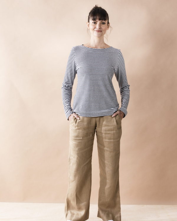 Slim Fit Hemp Top