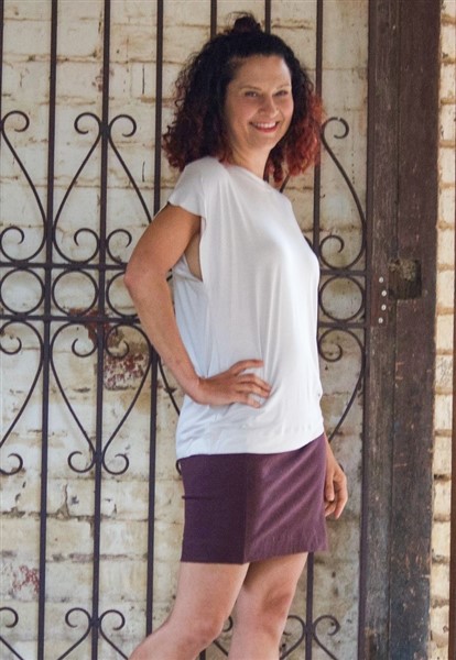 Hemp and Organic Cotton Jersey Skirt