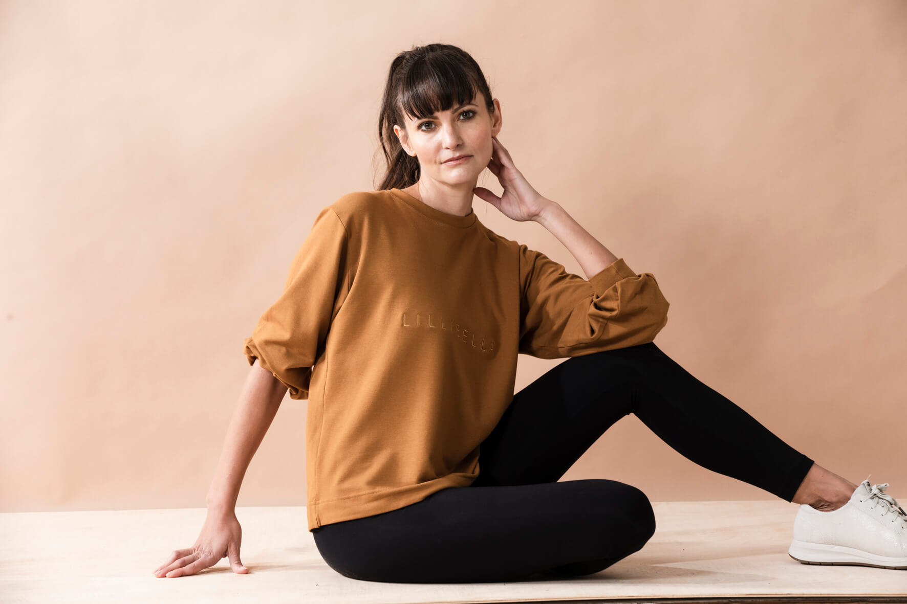 Bamboo Embroidered Pullover Set